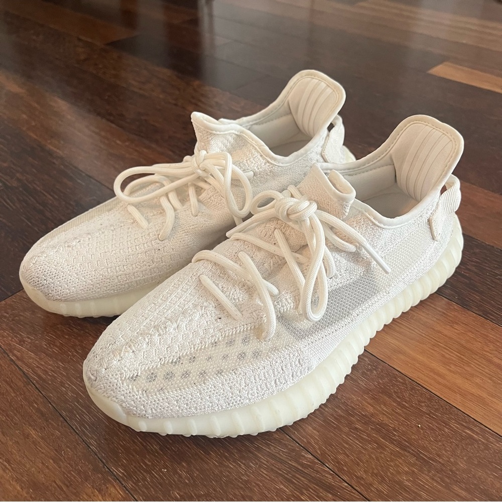 white Yeezy Boost 350 sneakers